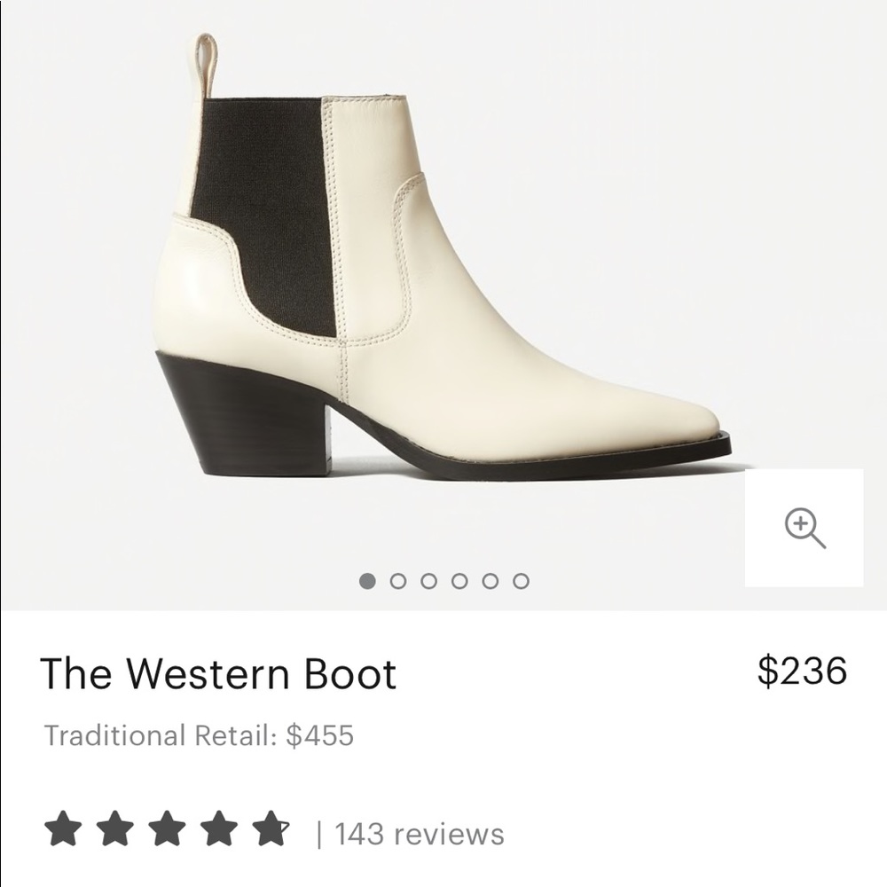 Everlane western boot
